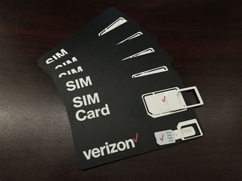 does Verizon offer sim cards